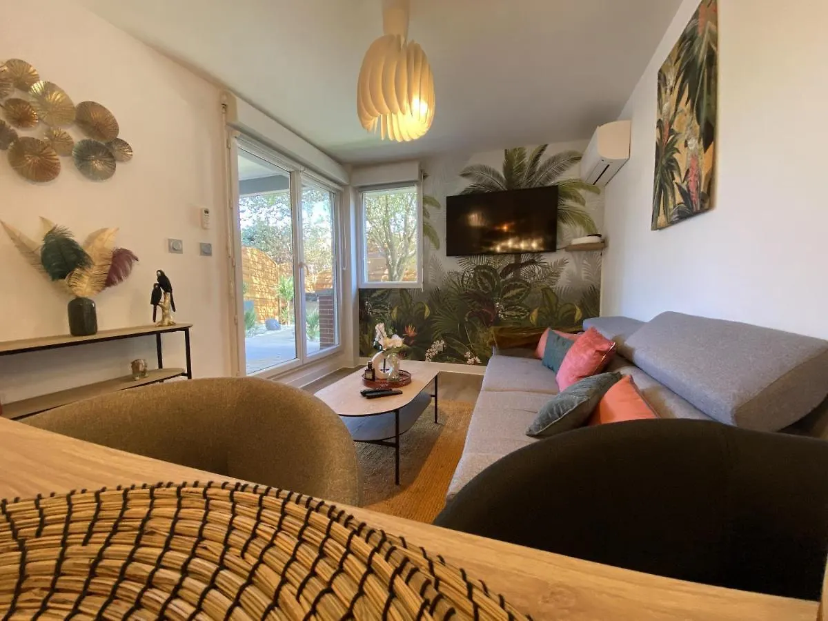 Le Jungle : T2 Avec Jardin Et Jacuzzi Apartment Blagnac France