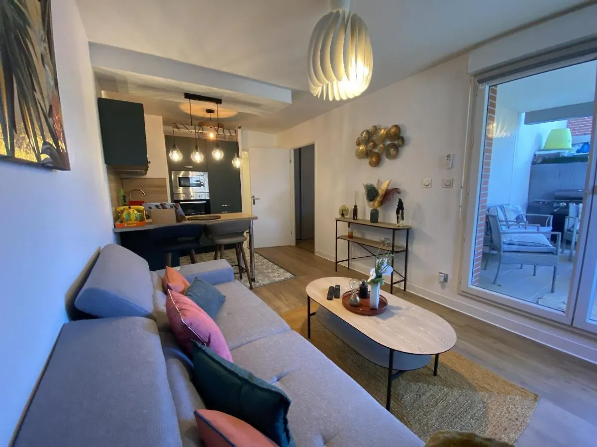 Le Jungle : T2 Avec Jardin Et Jacuzzi Apartment Blagnac France