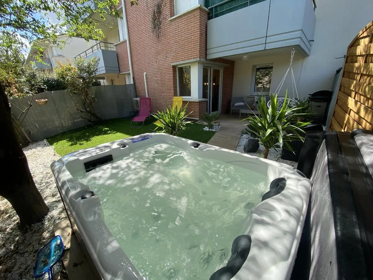 Le Jungle : T2 Avec Jardin Et Jacuzzi Apartment Blagnac France