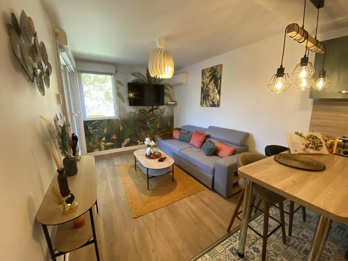 Le Jungle : T2 Avec Jardin Et Jacuzzi Apartment Blagnac