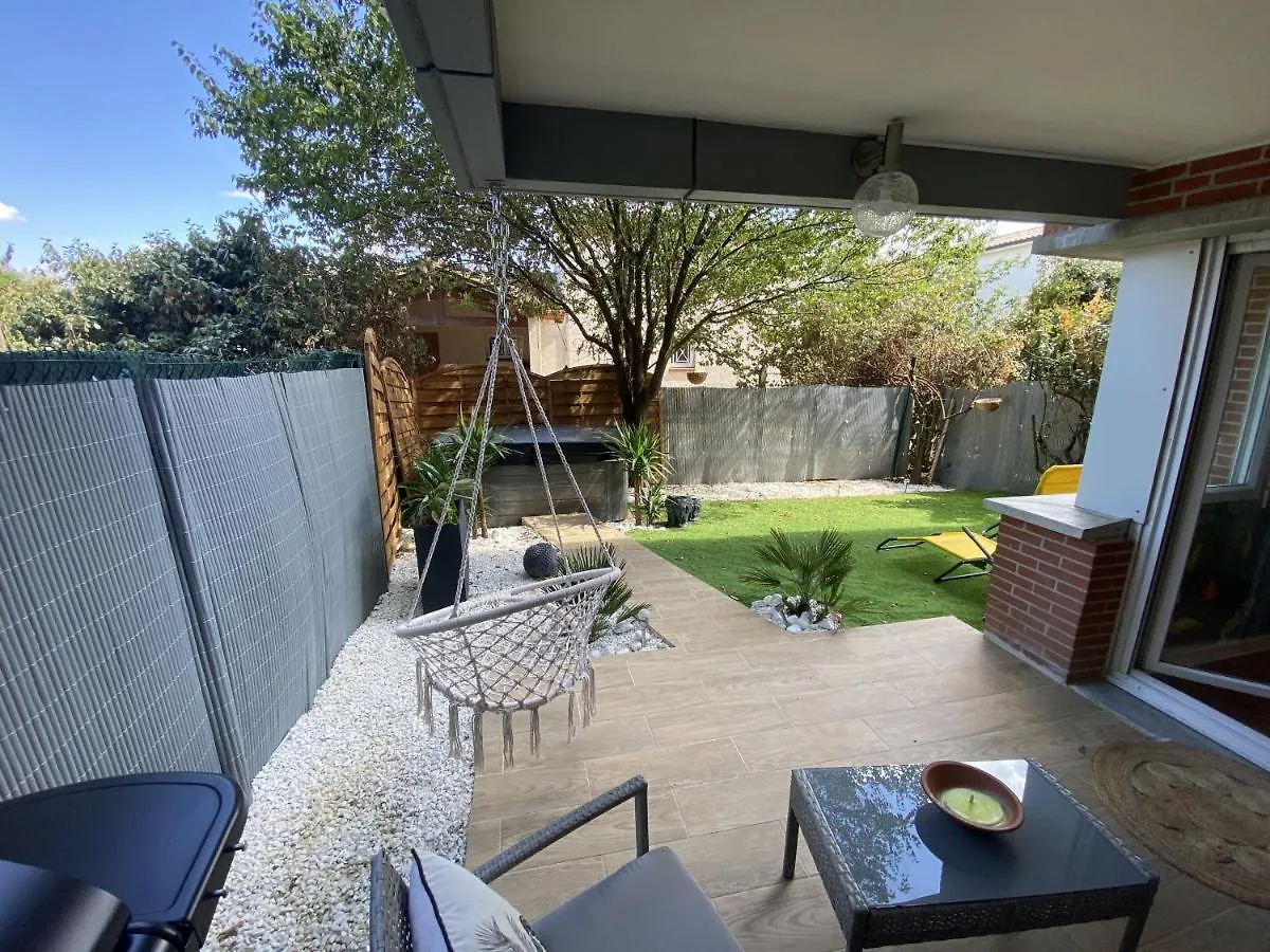 Le Jungle : T2 Avec Jardin Et Jacuzzi Apartment Blagnac 0*,  France