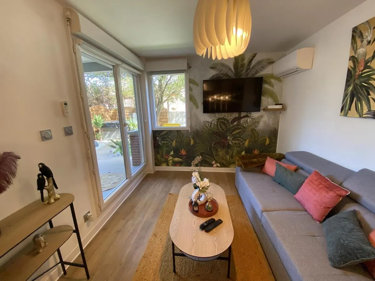 Le Jungle : T2 Avec Jardin Et Jacuzzi Apartment Blagnac