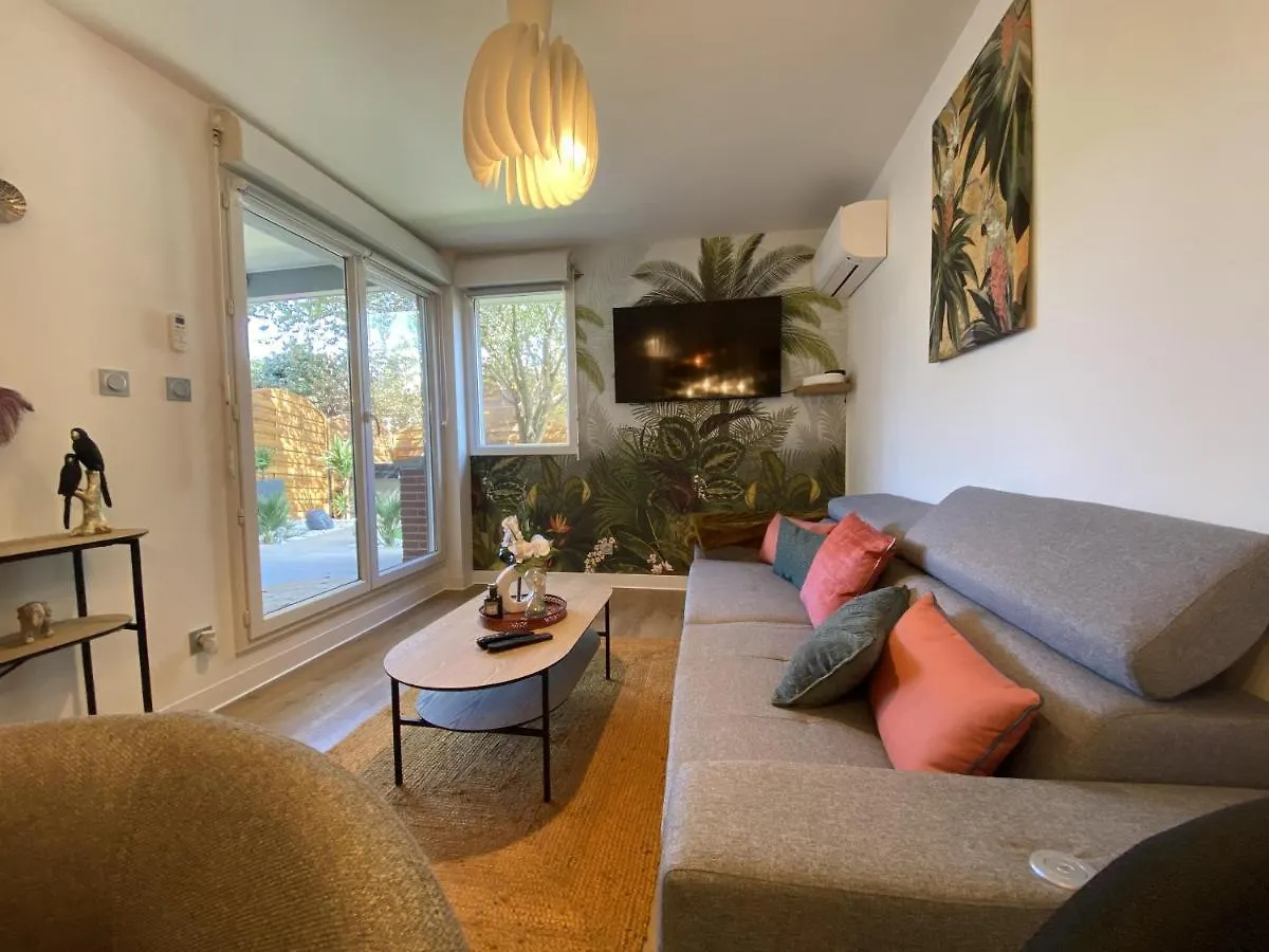 Le Jungle : T2 Avec Jardin Et Jacuzzi Apartment Blagnac