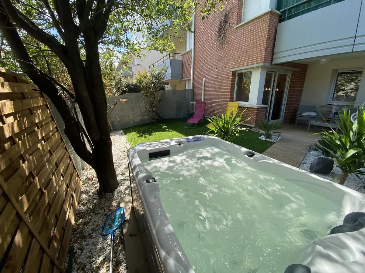 Le Jungle : T2 Avec Jardin Et Jacuzzi Apartment Blagnac 0*,  France